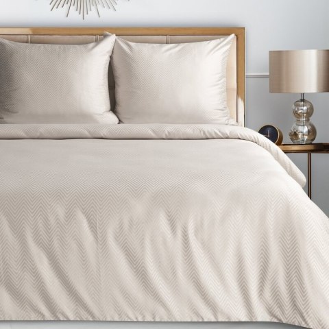 KOMPLET POŚCIELI ALBA3 200 X 220 CM BEŻOWY