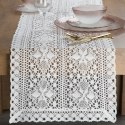 OBRUS MARY 40 X 180 CM BIAŁY