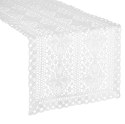 OBRUS MARY 40 X 180 CM BIAŁY