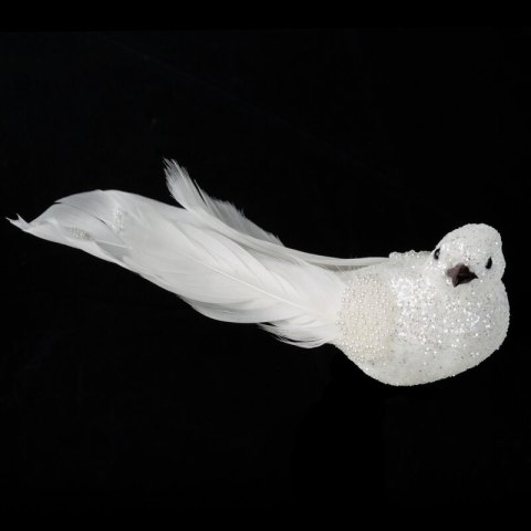 OZDOBA ŚWIĄTECZNA 611 4 X 19 X 7 CM BIAŁY