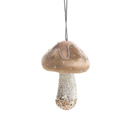 OZDOBA ŚWIĄTECZNA 639 6 X 11 CM JASNOBRĄZOWY