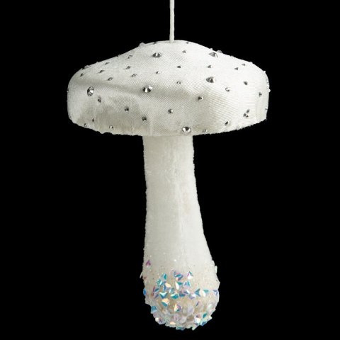 OZDOBA ŚWIĄTECZNA 641 7 X 11 CM BIAŁY