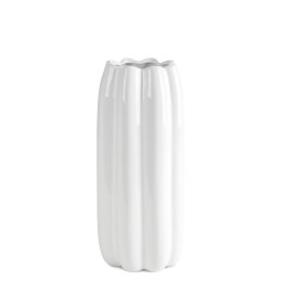 WAZON DEKORACYJNY ADELIA (03) O 17 X 30 CM BIAŁY