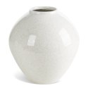 WAZON DEKORACYJNY GERI (01) O 24 X 25 CM KREMOWY