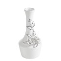 WAZON DEKORACYJNY GIANA (02) O 12 X 24 CM BIAŁY