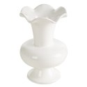 WAZON DEKORACYJNY LINZI (01) O 17 X 25 CM BIAŁY