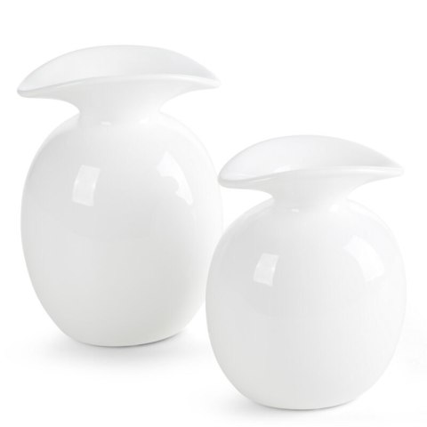 WAZON DEKORACYJNY SONIA (01) 15 X 13 X 21 CM BIAŁY