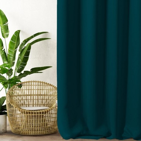 ZASŁONA GOTOWA D91 PARISA 135 X 250 CM CIEMNOTURKUSOWY