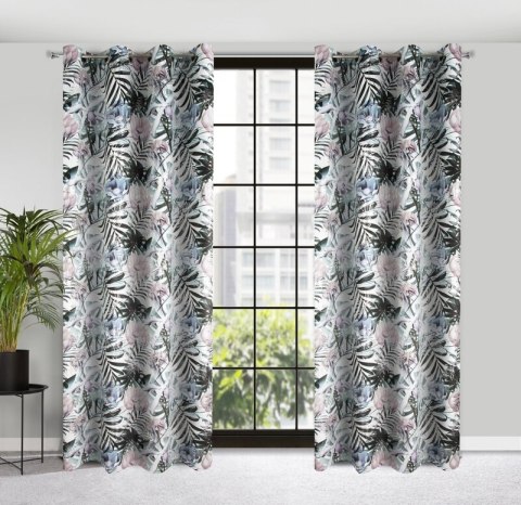 ZASŁONA GOTOWA MALIBU 140 X 250 CM BIAŁY