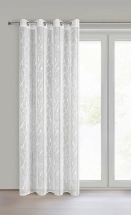 FIRANA GOTOWA MELODY 140 X 250 CM BIAŁY