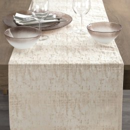OBRUS ALINA 40 X 140 CM BEŻOWY