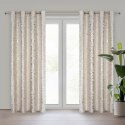 ZASŁONA GOTOWA D91 DORIS 140 X 250 CM BEŻOWY