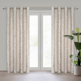 ZASŁONA GOTOWA D91 DORIS 140 X 250 CM BEŻOWY
