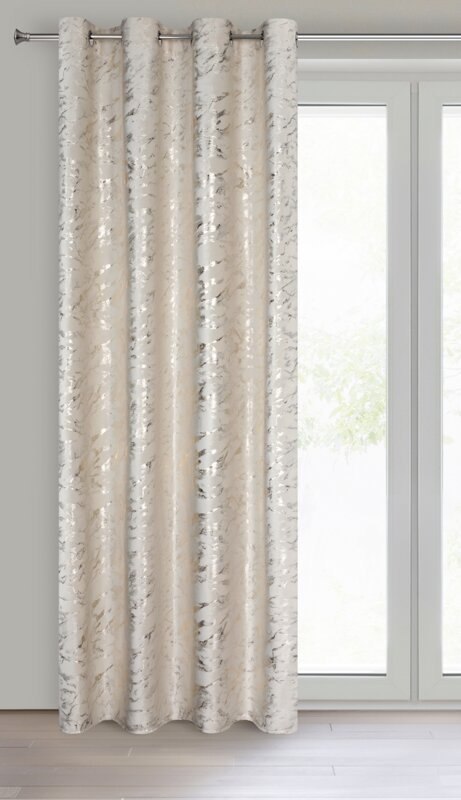 ZASŁONA GOTOWA D91 DORIS 140 X 250 CM BEŻOWY