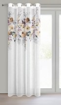 ZASŁONA GOTOWA D91 GRETA 140 X 250 CM BIAŁY