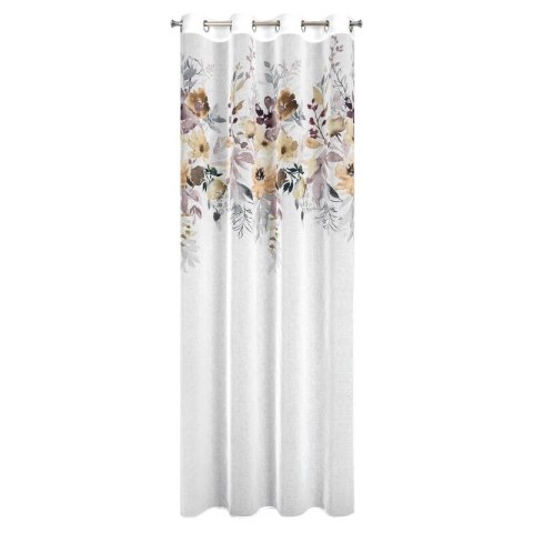 ZASŁONA GOTOWA D91 GRETA 140 X 250 CM BIAŁY