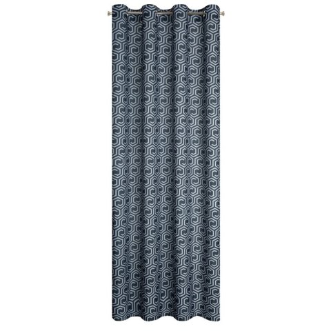 ZASŁONA GOTOWA D91 JULIET 140 X 250 CM GRAFITOWY