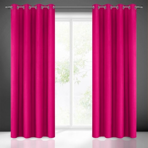 ZASŁONA GOTOWA EVITA 140 X 250 CM AMARANTOWY