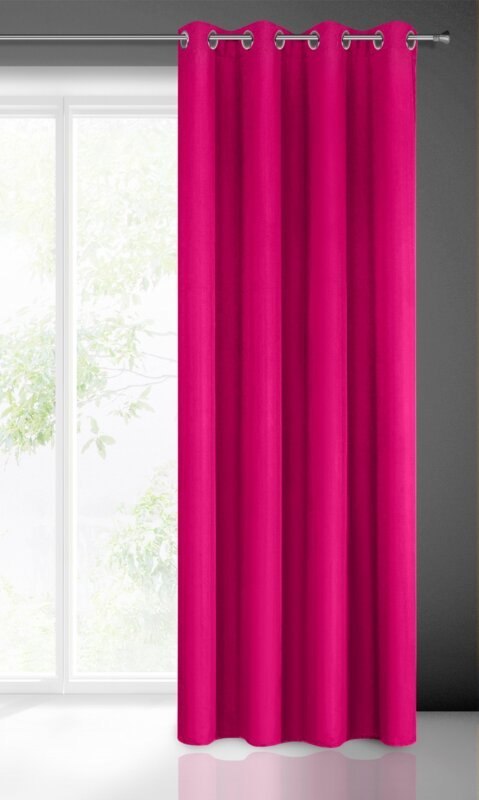 ZASŁONA GOTOWA EVITA 140 X 250 CM AMARANTOWY