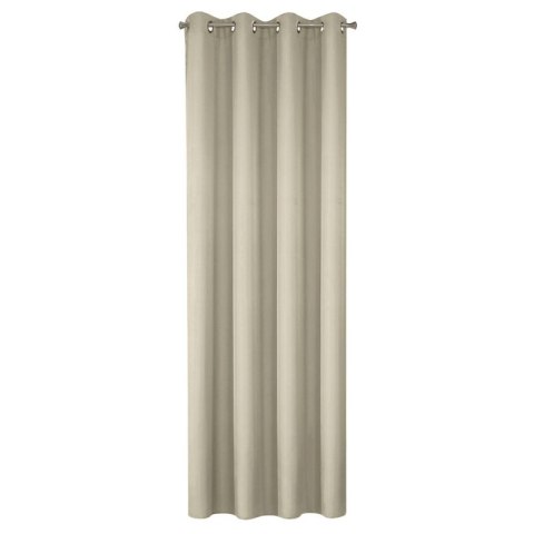 ZASŁONA GOTOWA EVITA 140 X 250 CM CIEMNOBEŻOWY