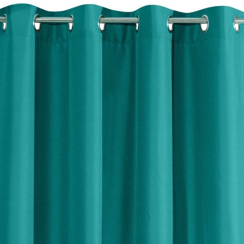 ZASŁONA GOTOWA EVITA 140 X 250 CM TURKUSOWY
