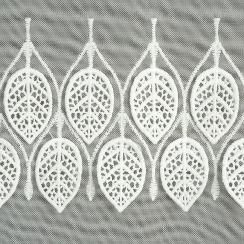 FIRANA GOTOWA NIRA 140 X 250 CM KREMOWY
