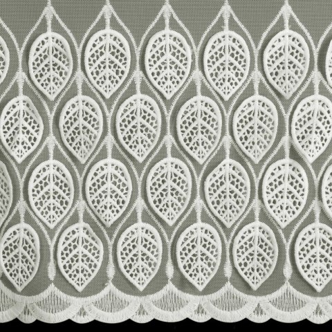 FIRANA GOTOWA NIRA 350 X 150 CM KREMOWY