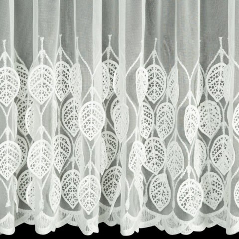 FIRANA GOTOWA NIRA 350 X 150 CM KREMOWY