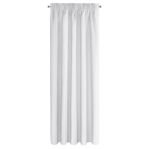 ZASŁONA GOTOWA ADLEY NA TAŚMIE 135 X 270 CM BIAŁY