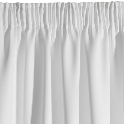 ZASŁONA GOTOWA ADLEY NA TAŚMIE 135 X 270 CM BIAŁY