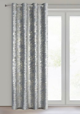 ZASŁONA GOTOWA D91 DORIS1 140 X 250 CM STALOWY