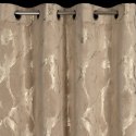 ZASŁONA GOTOWA NAIRA 140 X 250 CM CIEMNOBEŻOWY