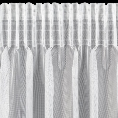 FIRANA GOTOWA AMADI NA TAŚMIE 140 X 270 CM BIAŁY