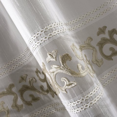 FIRANA GOTOWA ANNE 140 X 270 CM BIAŁY