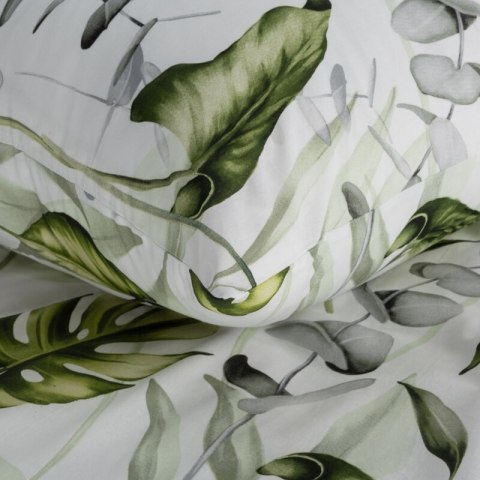 KOMPLET POŚCIELI BAWEŁNIANEJ ELLEN 140 X 200 CM BIAŁY