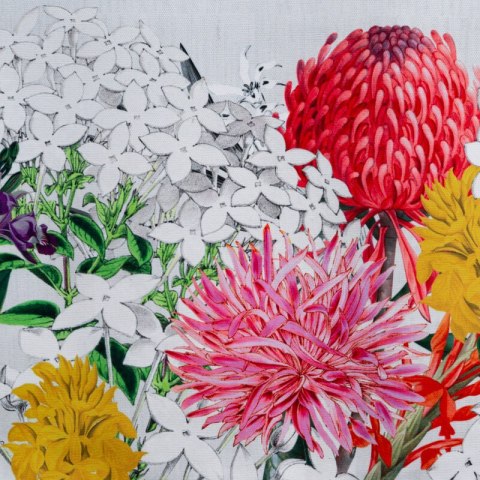 OBRUS SUMMER3 140 X 220 CM NATURALNY
