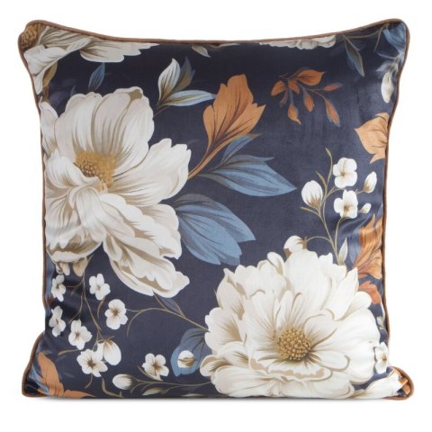 POSZEWKA FIORA1 45 X 45 CM GRANATOWY