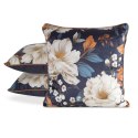 POSZEWKA FIORA1 45 X 45 CM GRANATOWY