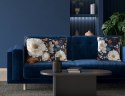 POSZEWKA FIORA1 45 X 45 CM GRANATOWY