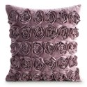 POSZEWKI ROSES 1 45 X 45 CM CIEMNORÓŻOWY