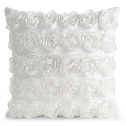 POSZEWKI ROSES 1 45 X 45 CM KREMOWY