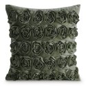 POSZEWKI ROSES 1 45 X 45 CM OLIWKOWY