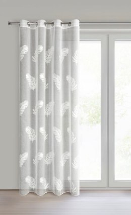 FIRANA GOTOWA LIRENA 140 X 250 CM BIAŁY
