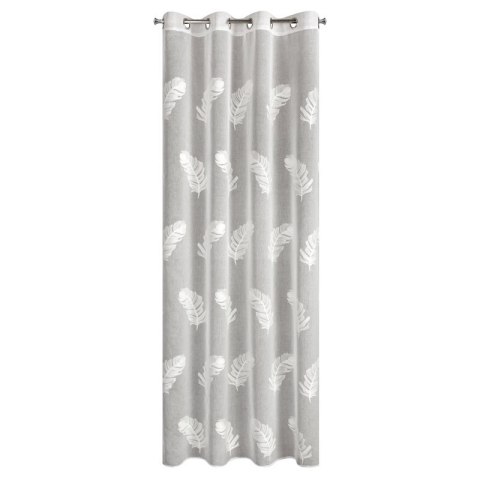 FIRANA GOTOWA LIRENA 140 X 250 CM BIAŁY