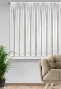 FIRANA GOTOWA LILI NA TAŚMIE 400 X 145 CM BIAŁY