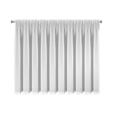 FIRANA GOTOWA LILI NA TAŚMIE 400 X 145 CM BIAŁY