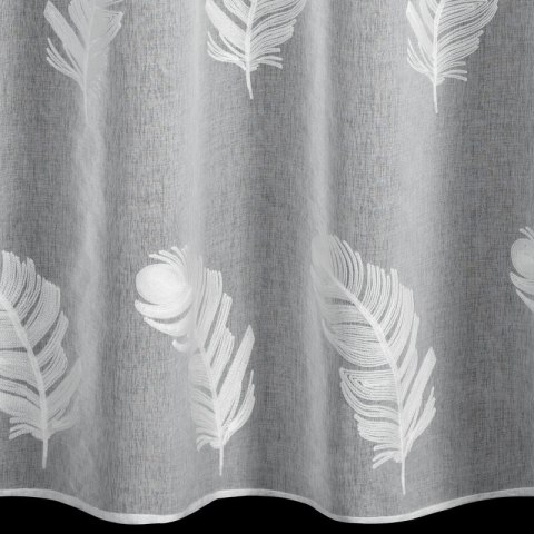 FIRANA GOTOWA LIRENA 140 X 250 CM BIAŁY