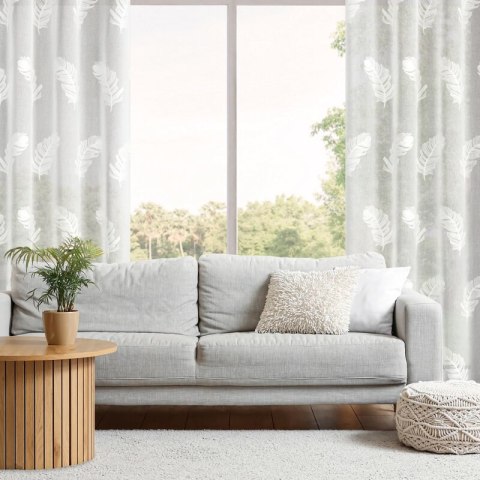 FIRANA GOTOWA LIRENA 140 X 250 CM BIAŁY