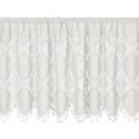 FIRANA GOTOWA MOLY NA TAŚMIE 150 X 60 CM BIAŁY