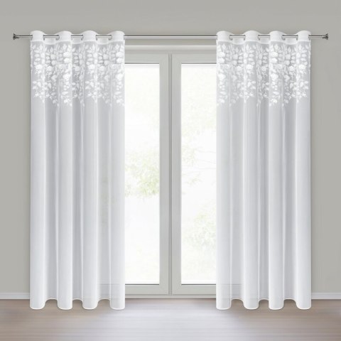 ZASŁONA GOTOWA ROSIE 1 140 X 250 CM BIAŁY